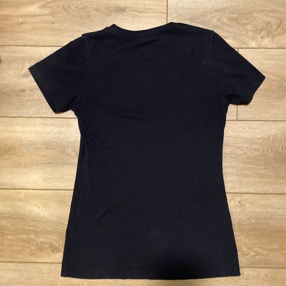 Hardpressed Print Studio | Small tiger lily orange and blue print t shirt - Picture 2 of 4